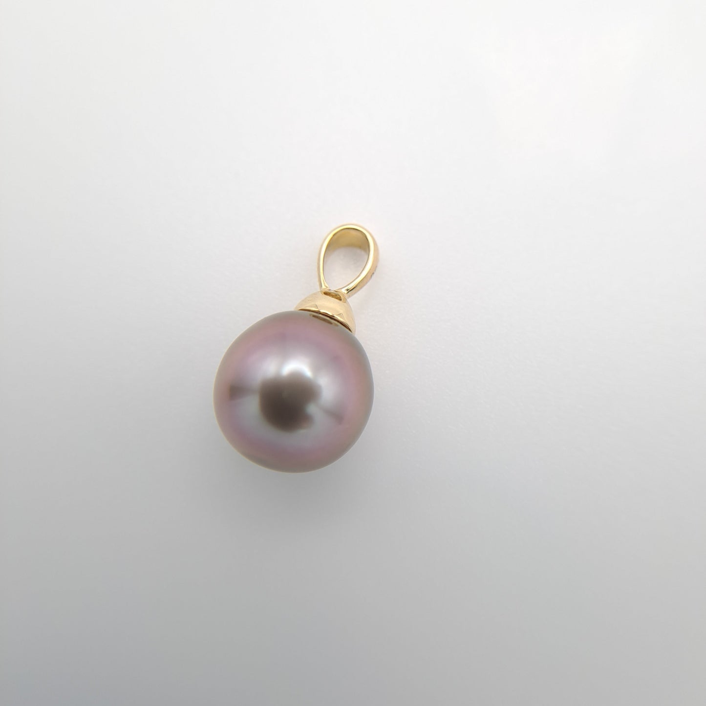 Pendentif en Or 18K et Perle de Tahiti Semi-Baroque B (AA)