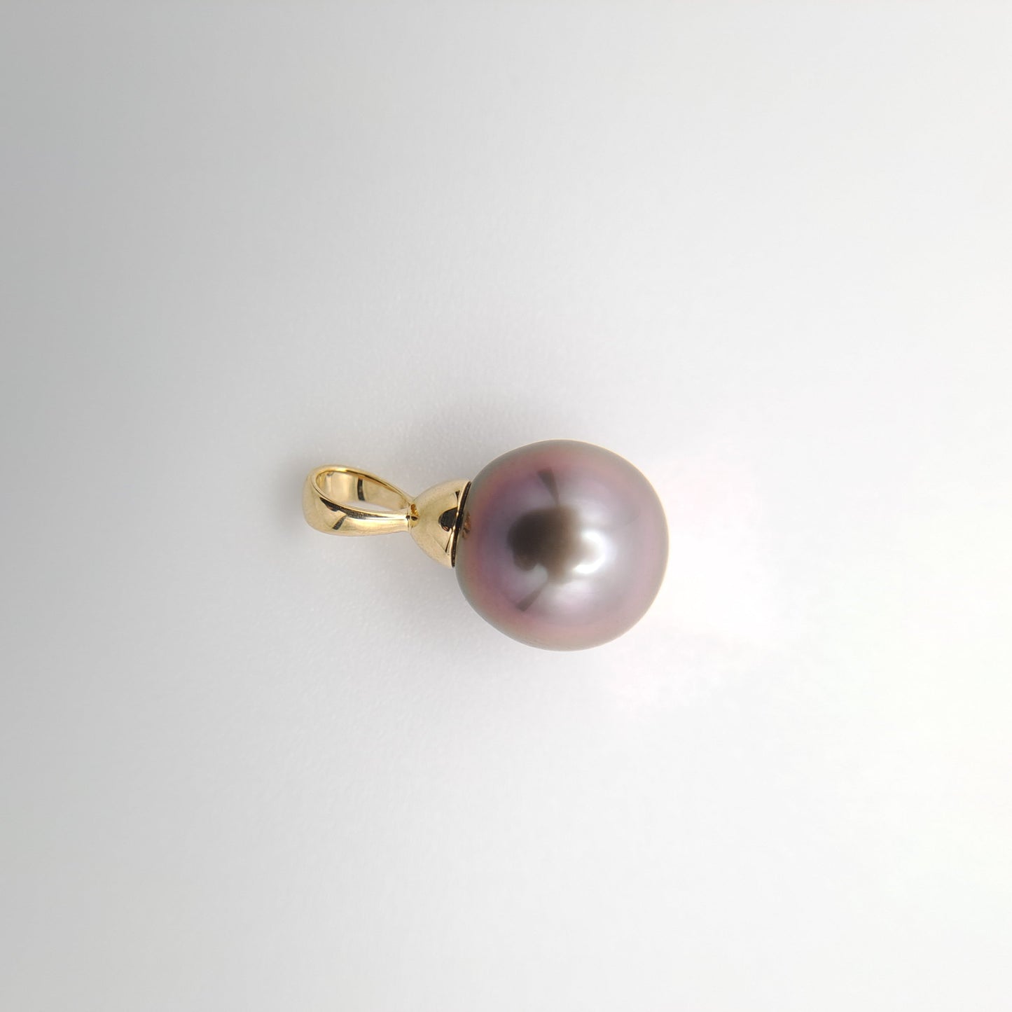 Pendentif en Or 18K et Perle de Tahiti Semi-Baroque B (AA)