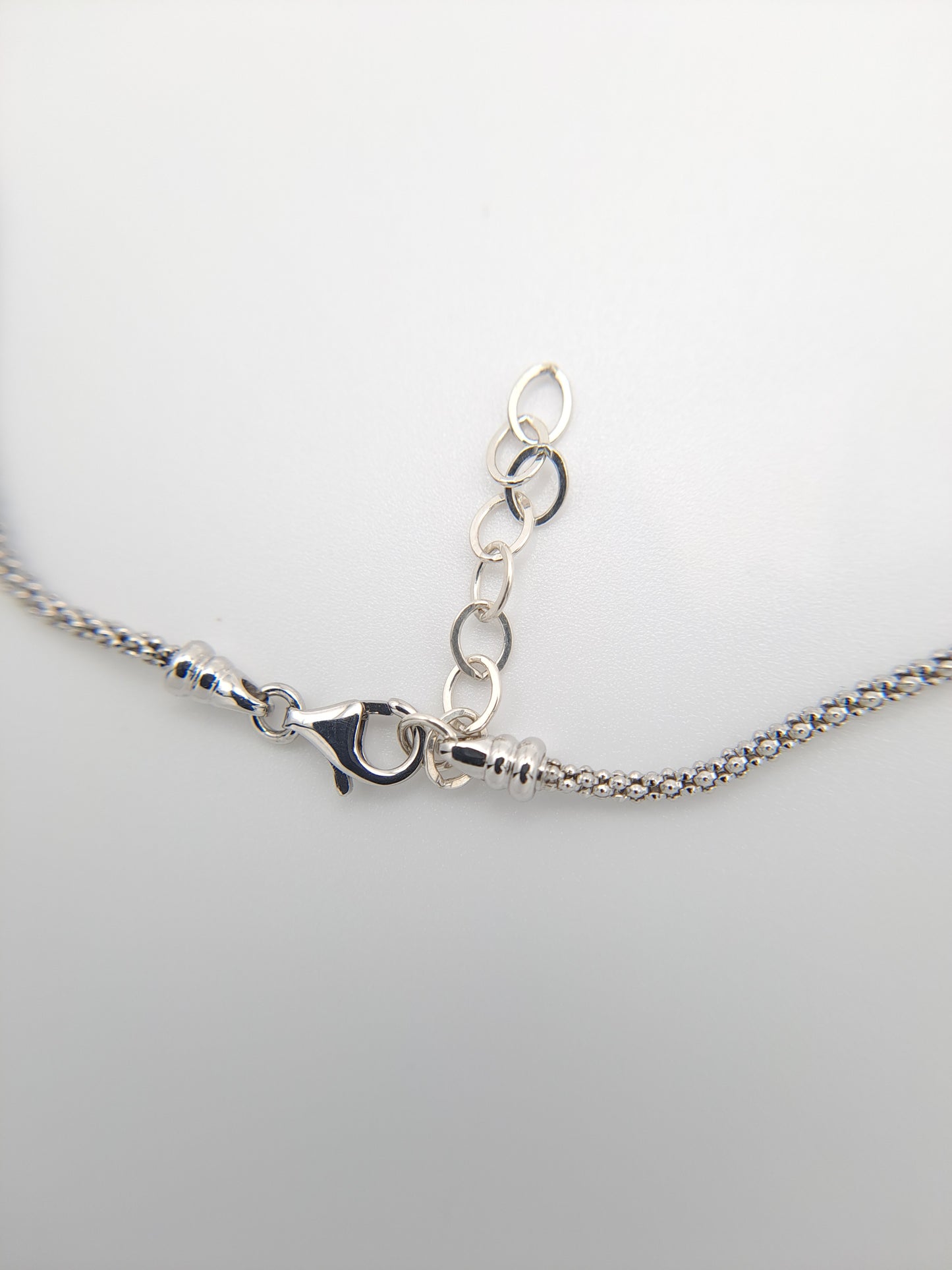 Collier en Argent et Perle de Tahiti Ronde B (AA) - Réglable