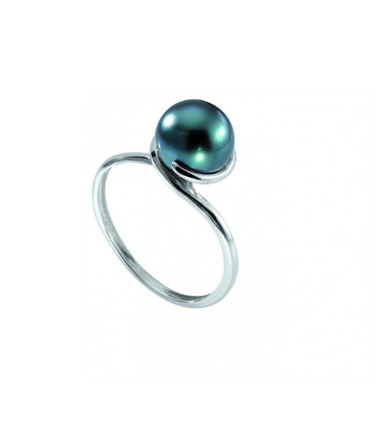 Bague et perle de Tahiti