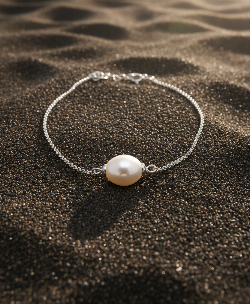 Bracelet perle d’eau douce poire - LIAN