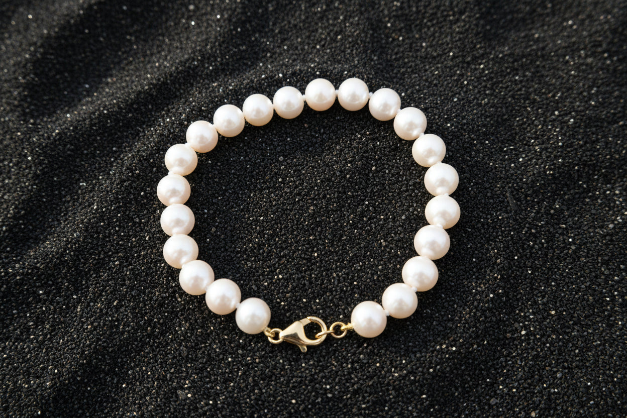 Bracelet perles d'eau douce