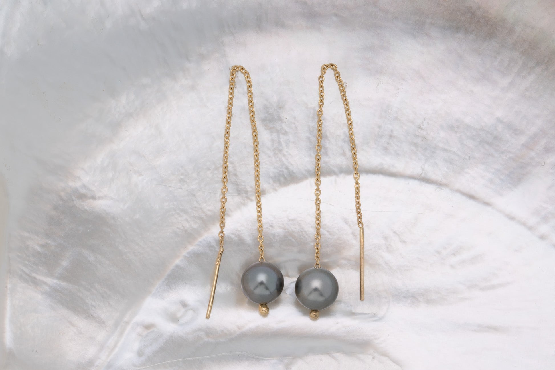 Boucles d'oreilles et perle de Tahiti TAKOIA PERLES