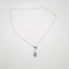 Collier en Argent avec Nacre et Perle de Tahiti Semi-Baroque B+ (AA+)