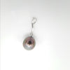 Pendentif en Argent et Perle de Tahiti Semi-Baroque C (A+)