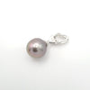 Pendentif en Argent et Perle de Tahiti Semi-Baroque C (A+)