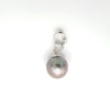 Pendentif en Argent et Perle de Tahiti Semi-Baroque C (A+)
