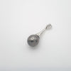 Pendentif en Argent et Perle de Tahiti Semi-Baroque C