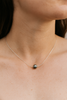 Collier en Argent et Perle de Tahiti Cerclée – Élégance Authentique