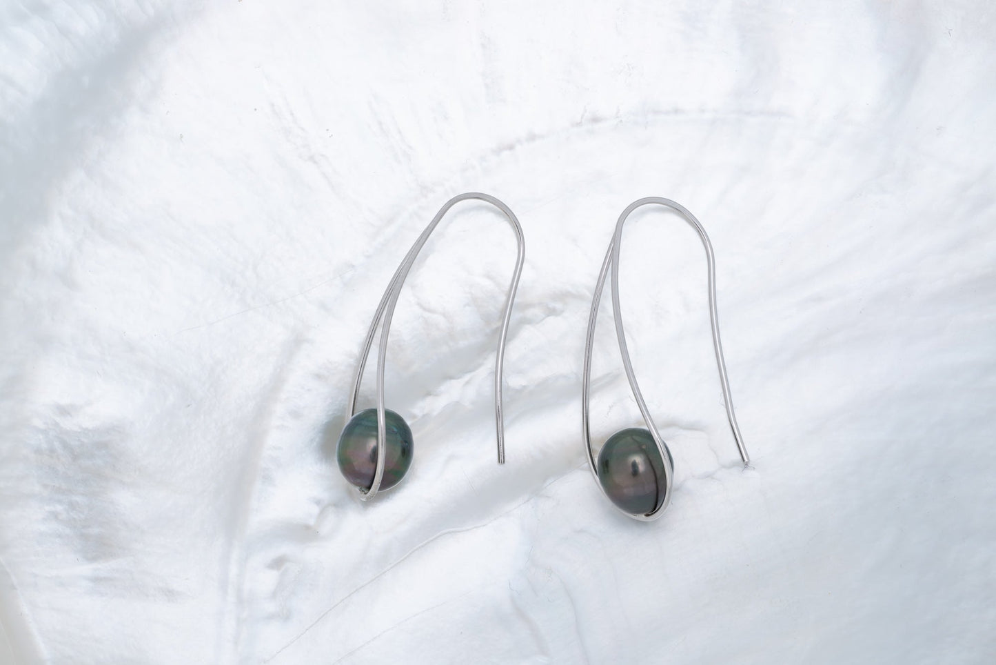 Boucles d'oreilles et perle de Tahiti TAKOIA PERLES