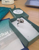 Bague en argent avec 2 perles de tahiti collection Manihi