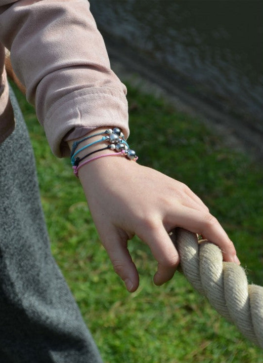 Bracelet enfant avec perle de Tahiti