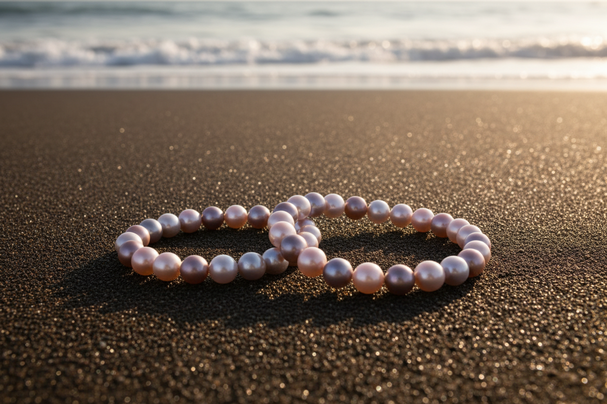 Bracelet perles d’eau douce  – LIHUA