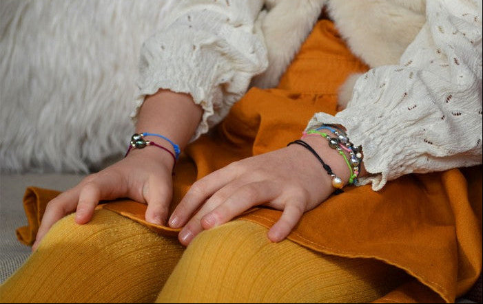 Bracelet enfant avec perle de Tahiti