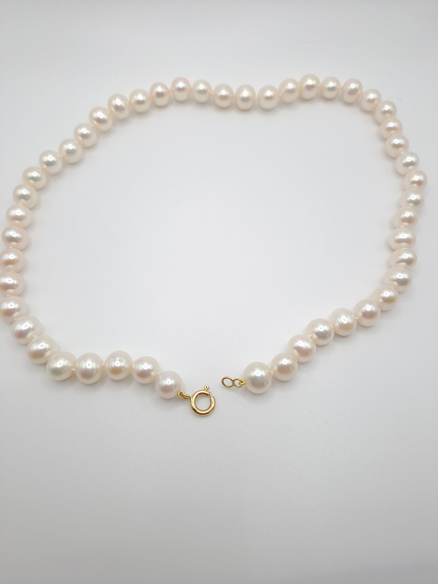 Collier perle d'eau douce naturelles