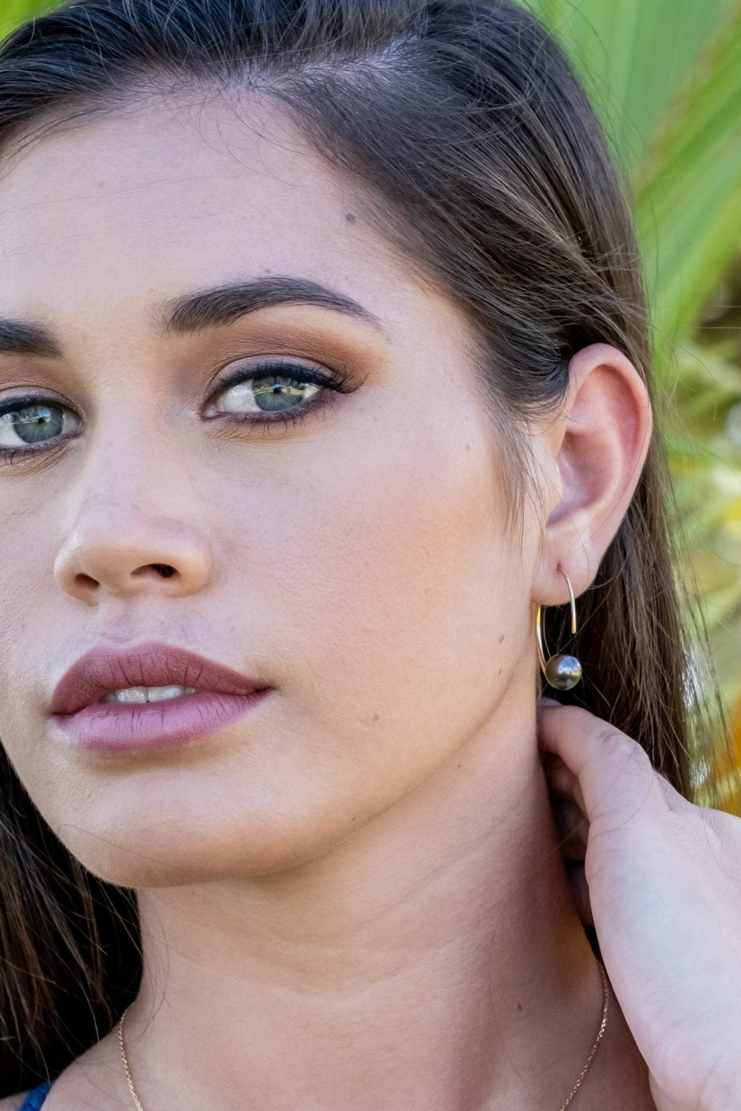 Boucles d'oreilles et perle de Tahiti TAKOIA PERLES