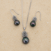 Parure en Argent 925 et Perles de Tahiti - ANANI